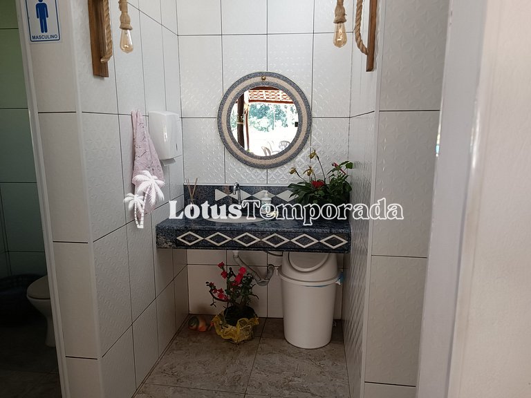 Espaço Eventos: Salão, Piscina, Churrasq. e Estac. LT0030