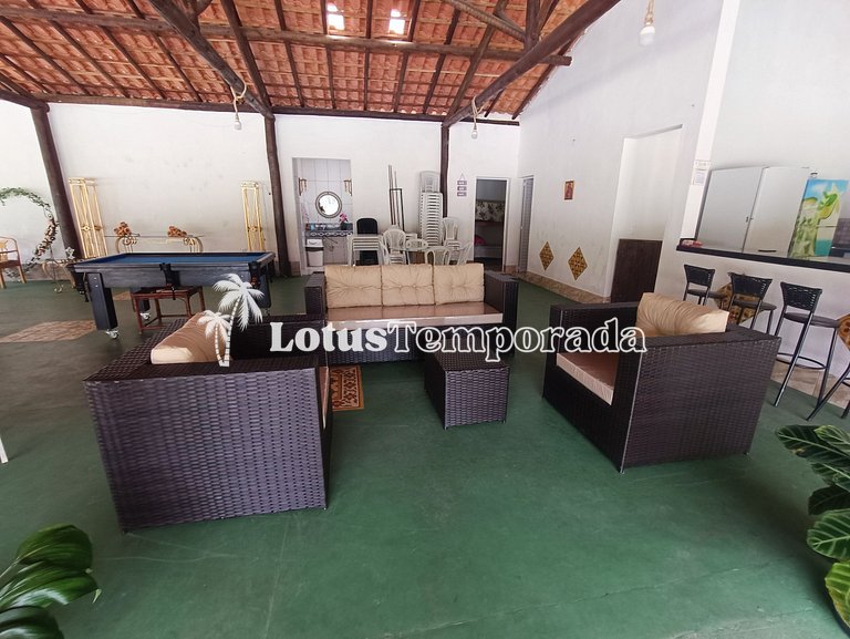 Espaço Eventos: Salão, Piscina, Churrasq. e Estac. LT0030