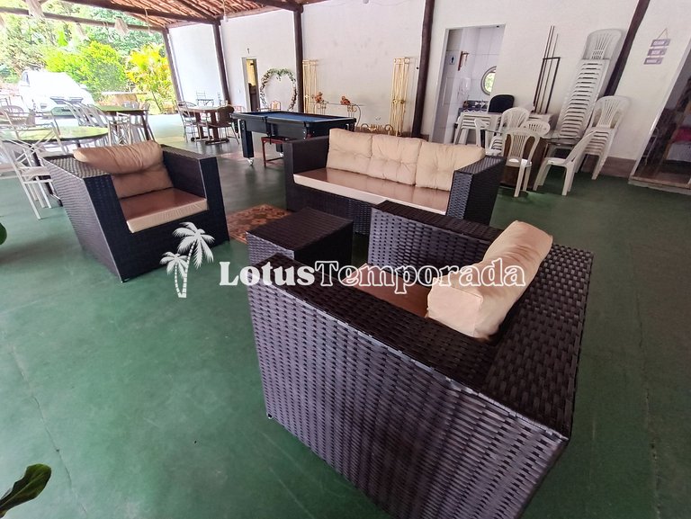 Espaço Eventos: Salão, Piscina, Churrasq. e Estac. LT0030