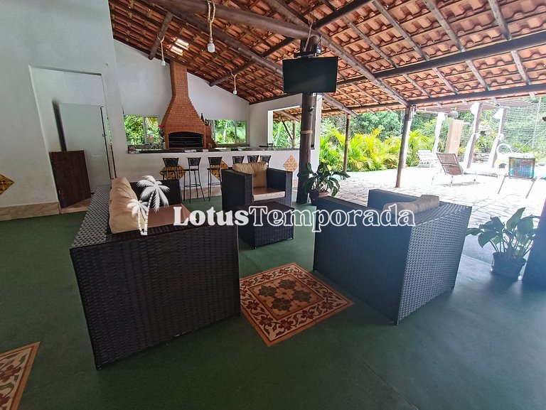 Espaço Eventos: Salão, Piscina, Churrasq. e Estac. LT0030