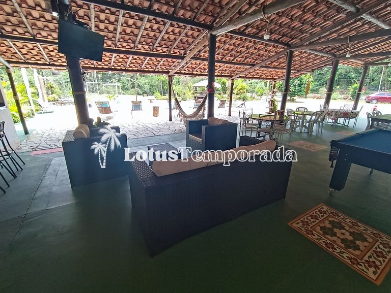 Espaço Eventos: Salão, Piscina, Churrasq. e Estac. LT0030