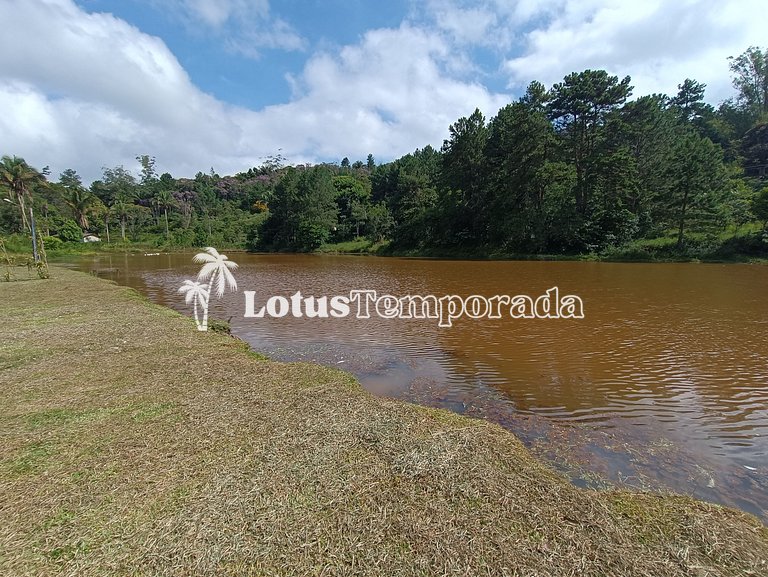 Sítio com 05 dormitórios, piscina aquecida e jogos LT0002