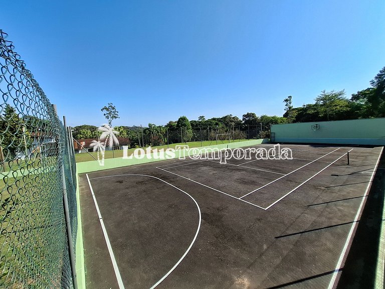 Sítio com quadra de Tênis a beira da Represa LT0054