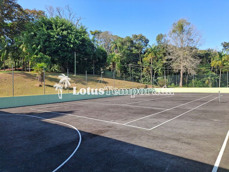 Sítio com quadra de Tênis a beira da Represa LT0054