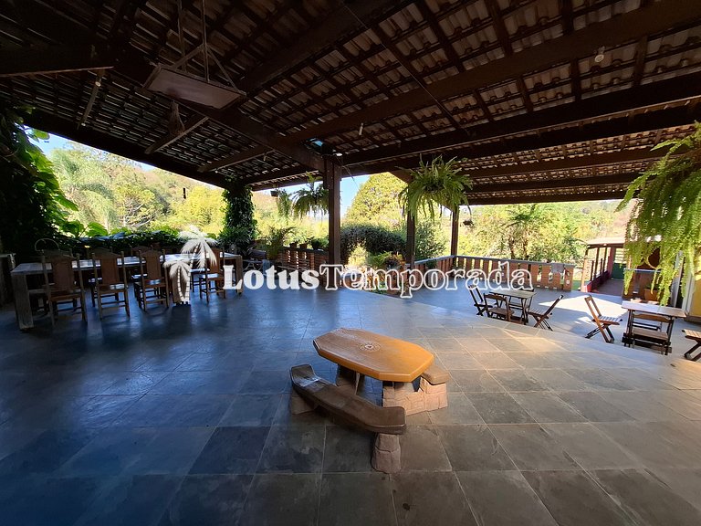 Chácara próxima à rota do vinho com lazer LT0059