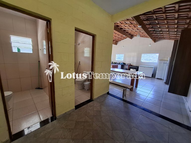 Sítio com 07 dormitórios, piscina e salão de jogos LT0042