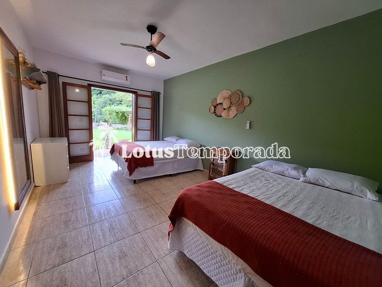 Chácara com 7 suítes, Lounge VIP e Piscina Aquecida LT0034