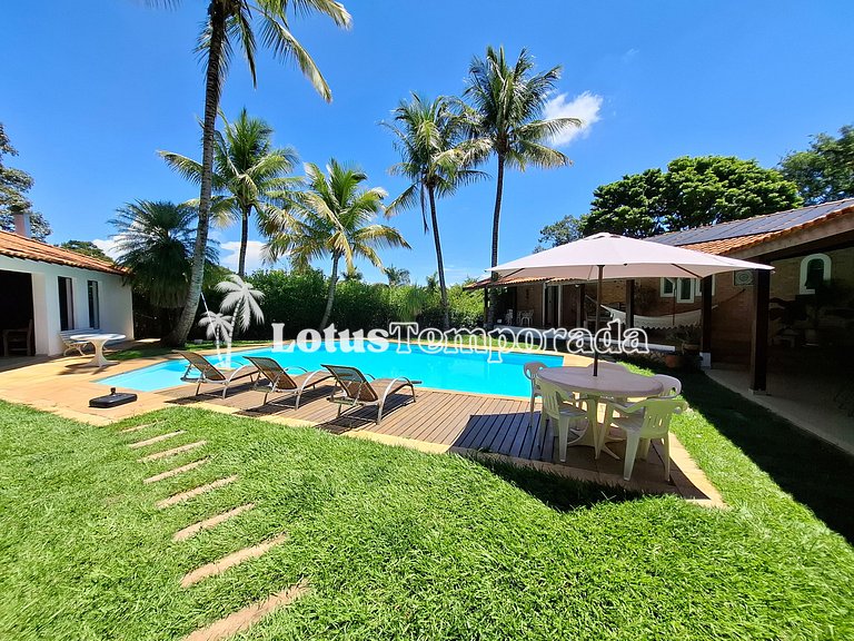 Chácara com piscina climatizada e 7 dormitórios LT0038