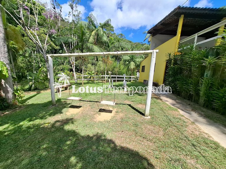 Chácara com piscina e lagos para pesca LT0001