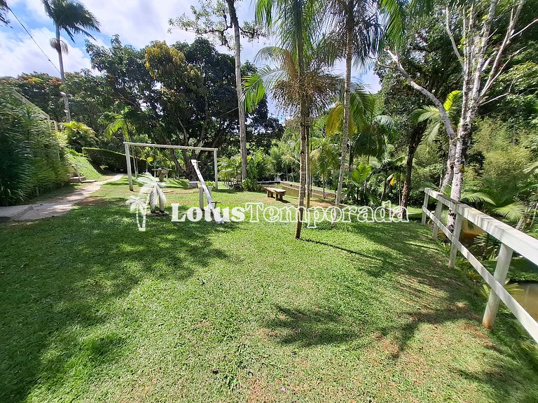 Chácara com piscina e lagos para pesca LT0001