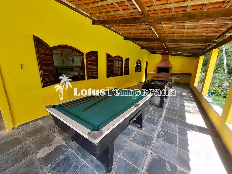 Chácara com piscina e lagos para pesca LT0001