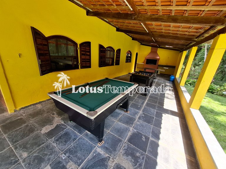 Chácara com piscina e lagos para pesca LT0001