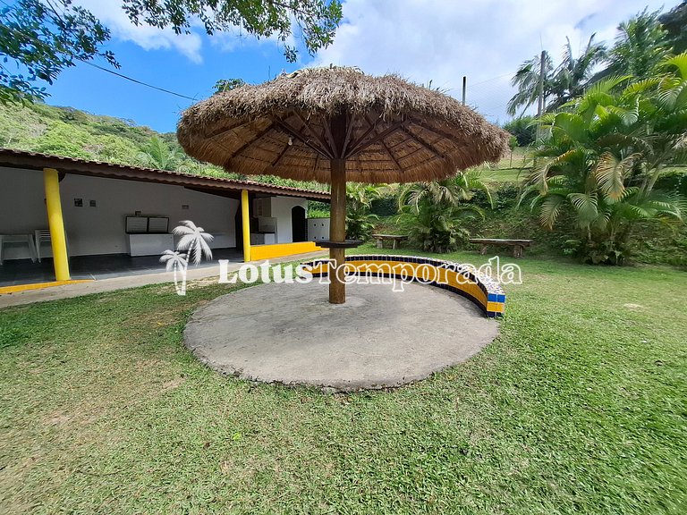 Chácara com piscina e lagos para pesca LT0001
