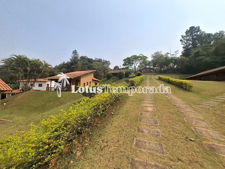 Sítio para casamento, camping e eventos com 13+ dorm. LT073