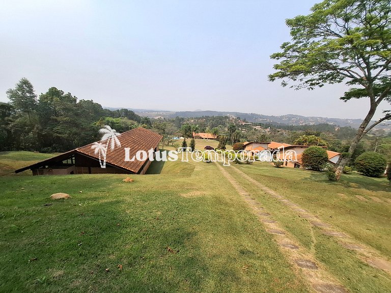 Sítio para casamento, camping e eventos com 13+ dorm. LT073