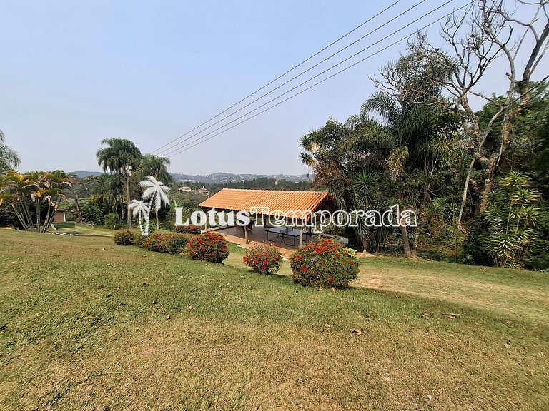 Sítio para casamento, camping e eventos com 13+ dorm. LT073