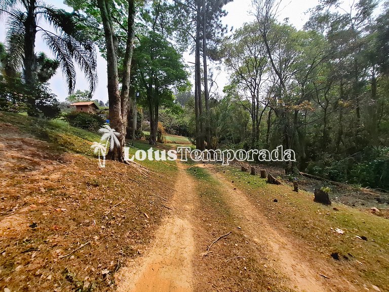 Sítio para casamento, camping e eventos com 13+ dorm. LT073