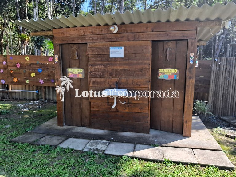 Chácara Completa com Piscina, Natureza e Muito Lazer LT0061