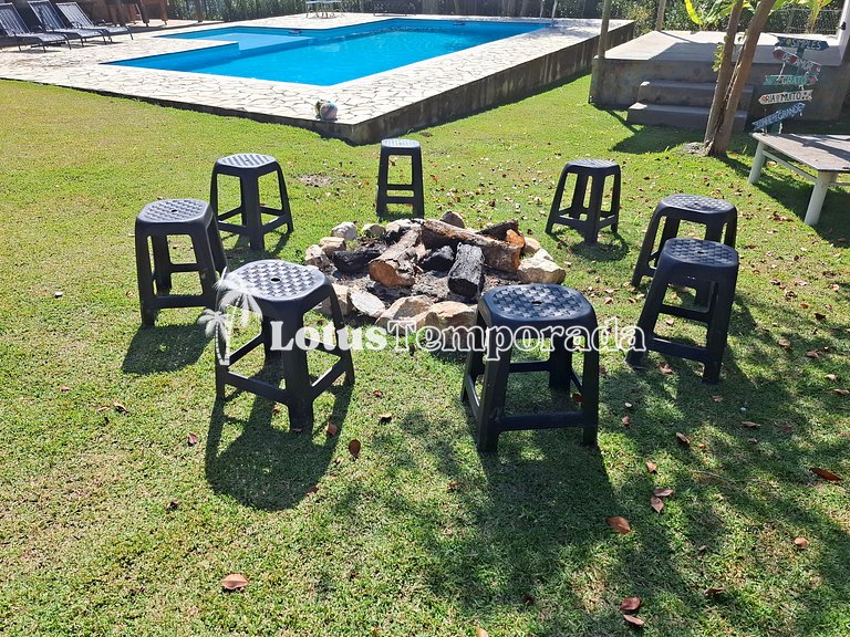 Chácara Completa com Piscina, Natureza e Muito Lazer LT0061