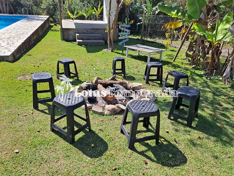 Chácara Completa com Piscina, Natureza e Muito Lazer LT0061