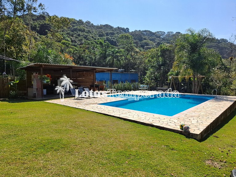 Chácara Completa com Piscina, Natureza e Muito Lazer LT0061
