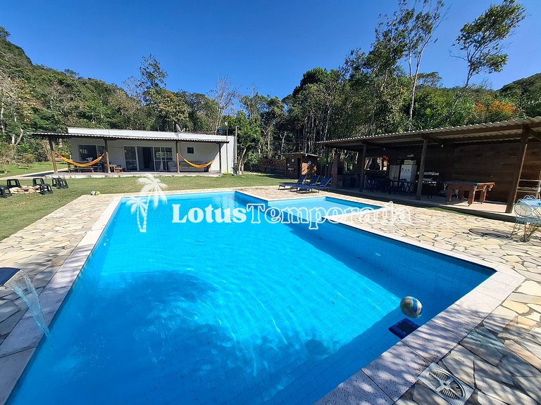 Chácara Completa com Piscina, Natureza e Muito Lazer LT0061