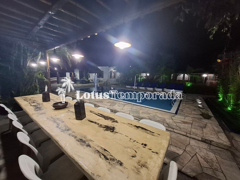Sítio com piscina aquecida e salão de jogos LT0002