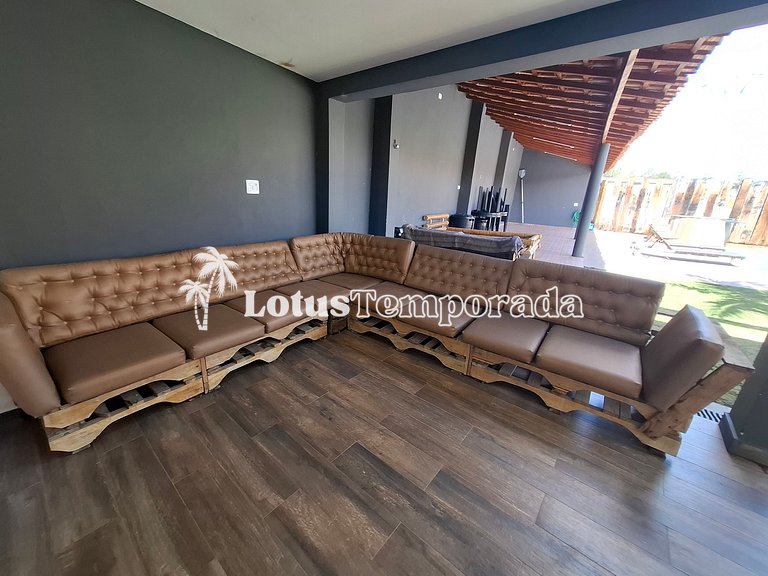 Chácara em Atibaia com Piscina e Jacuzzi em Cond. LT0078