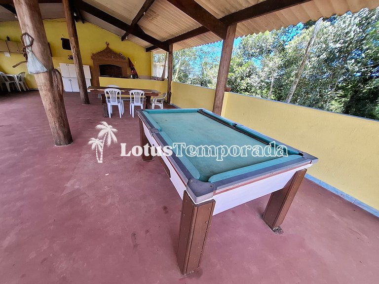 Chácara de temporada com piscina e Lazer LT0080