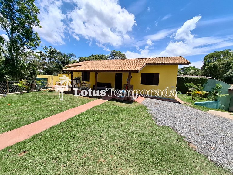 Chácara de temporada com piscina e Lazer LT0080
