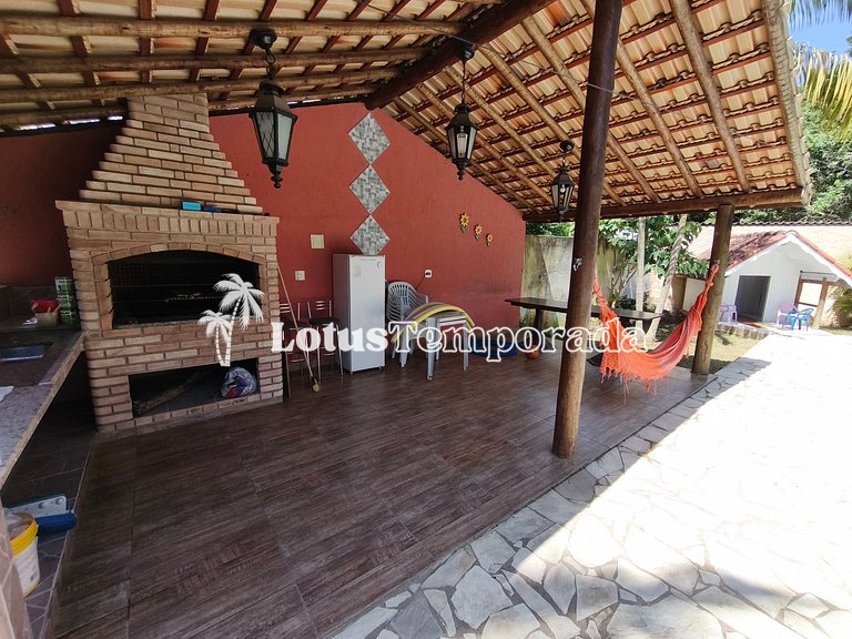 Sítio aconchegante com piscina em Juquitiba LT0019