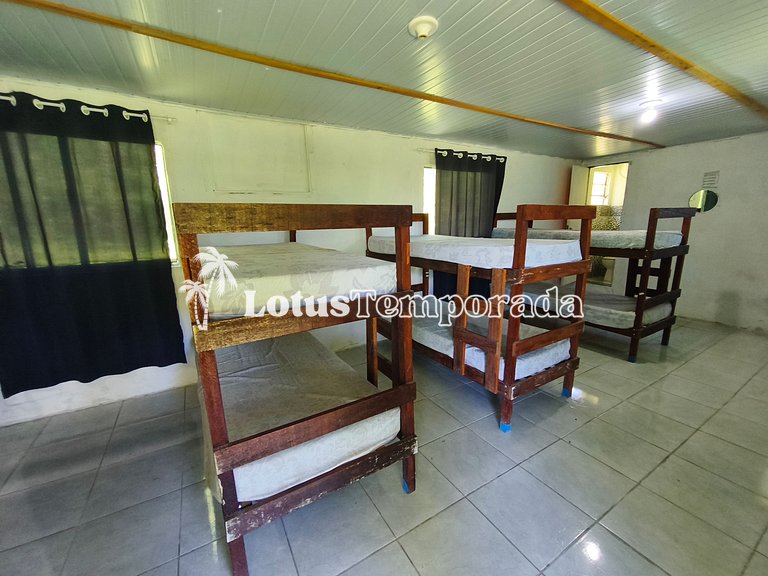 Sítio p/ Retiros: 60 Pessoas, 11 Dorms e Lazer LT0010