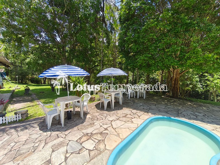 Sítio ideal para eventos com salão e lazer completo LT0083