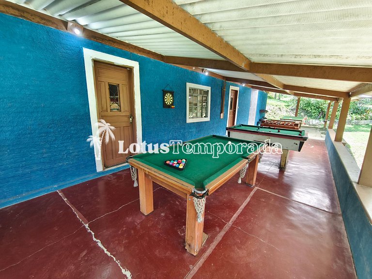 Sítio ideal para eventos com salão e lazer completo LT0083