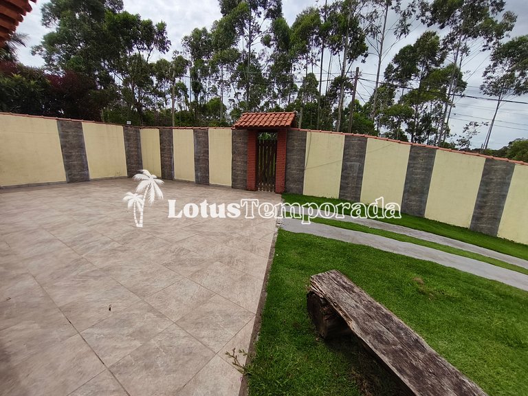 Chácara com piscina, conforto e lazer LT0085