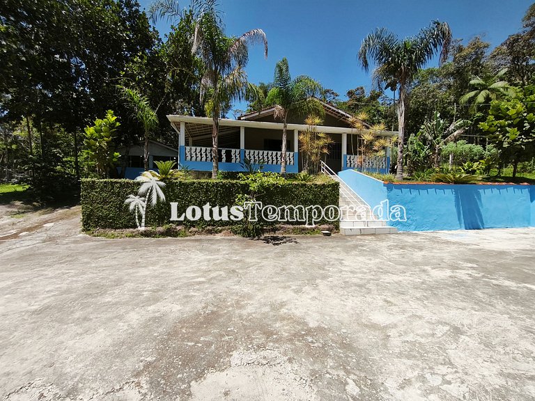 Sítio com piscina ampla, lago e área para eventos LT0027