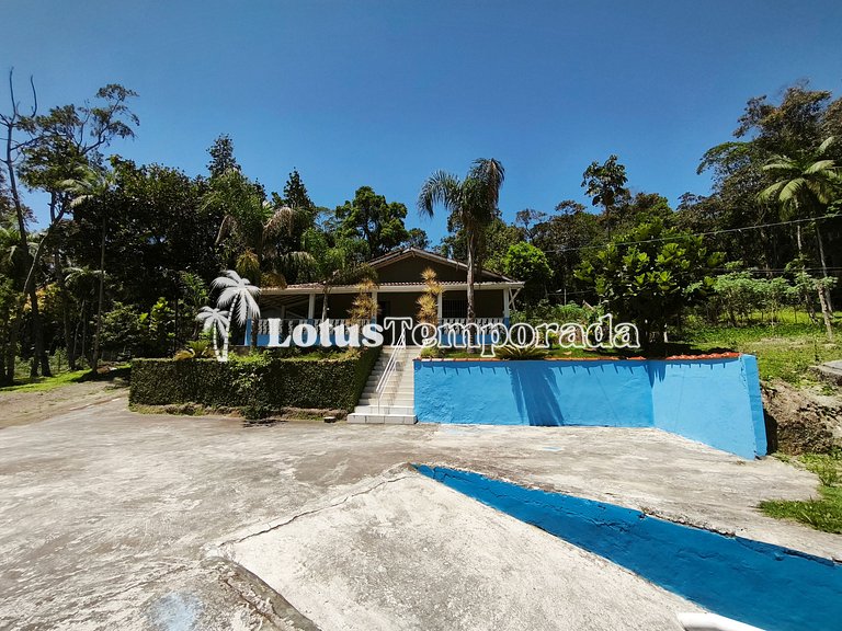Sítio com piscina ampla, lago e área para eventos LT0027