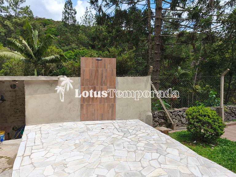 Sítio familiar com conforto, pesca e eventos LT0086