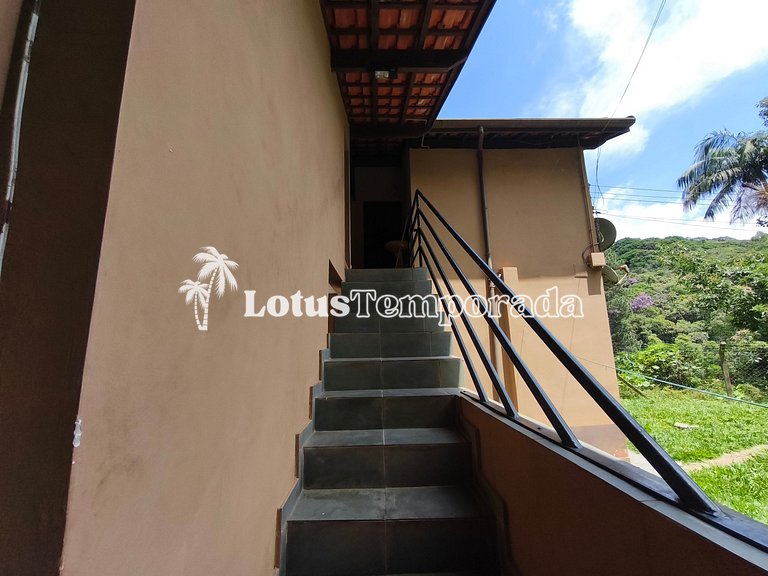 Sítio familiar com conforto, pesca e eventos LT0086