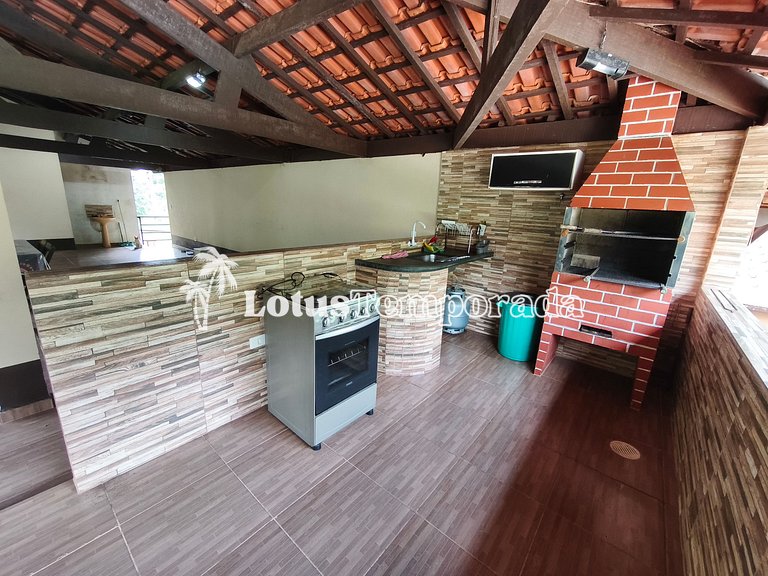 Sítio familiar com conforto, pesca e eventos LT0086