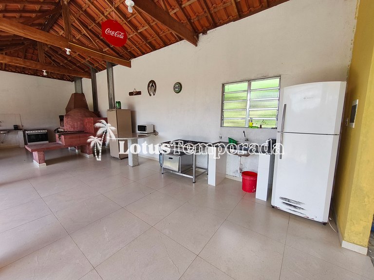 Sítio com 10 suítes e estrutura para eventos LT0088