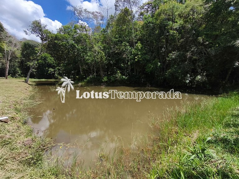 Sítio com 10 suítes e estrutura para eventos LT0088