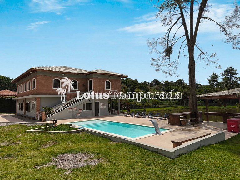 Chácara Completa para Eventos e Temporada LT0076