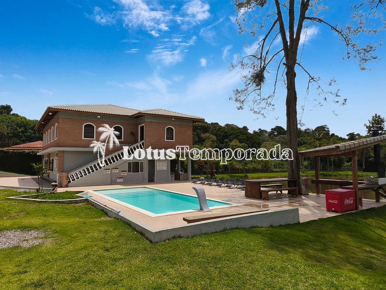 Chácara Completa para Eventos e Temporada LT0076