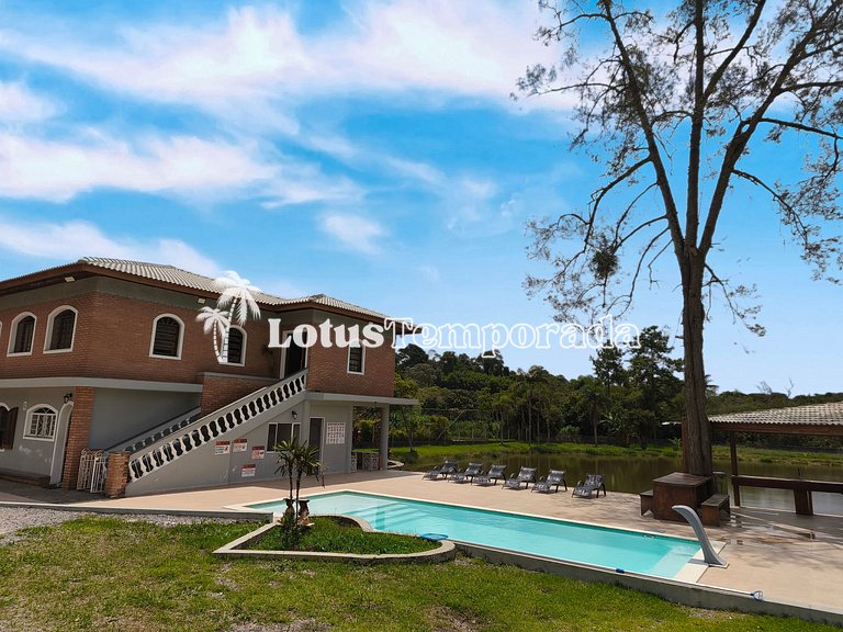 Chácara Completa para Eventos e Temporada LT0076