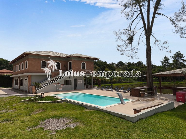 Chácara Completa para Eventos e Temporada LT0076