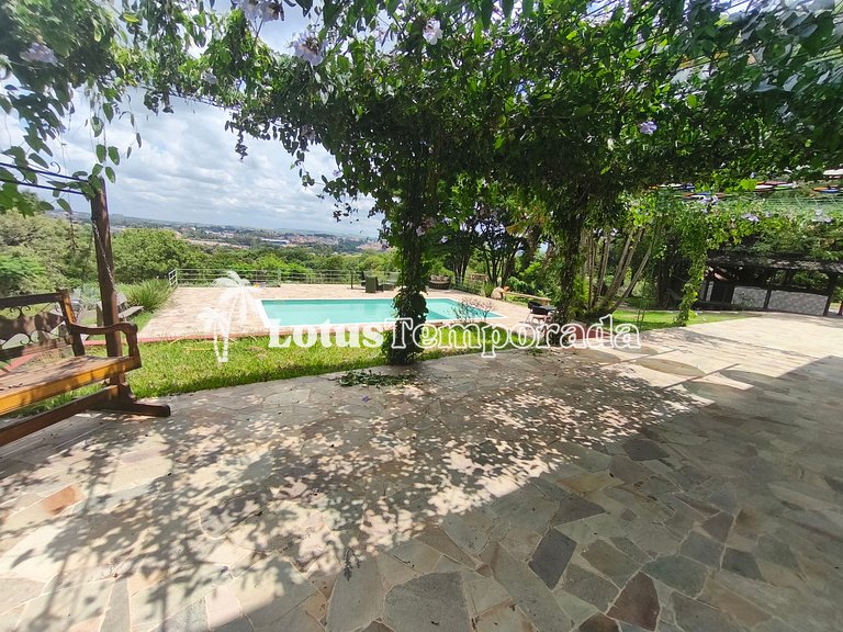 Chácara Alto Padrão c/ 7 Suítes, Eventos e Hospedagem LT0091