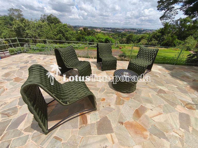 Chácara Alto Padrão c/ 7 Suítes, Eventos e Hospedagem LT0091