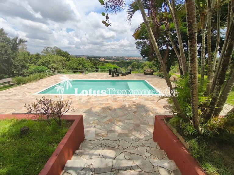 Chácara Alto Padrão c/ 7 Suítes, Eventos e Hospedagem LT0091