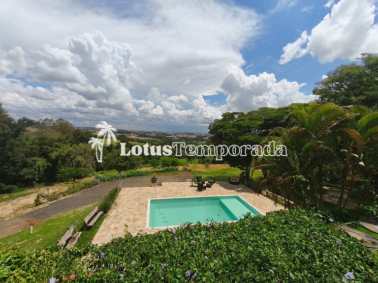 Chácara Alto Padrão c/ 7 Suítes, Eventos e Hospedagem LT0091